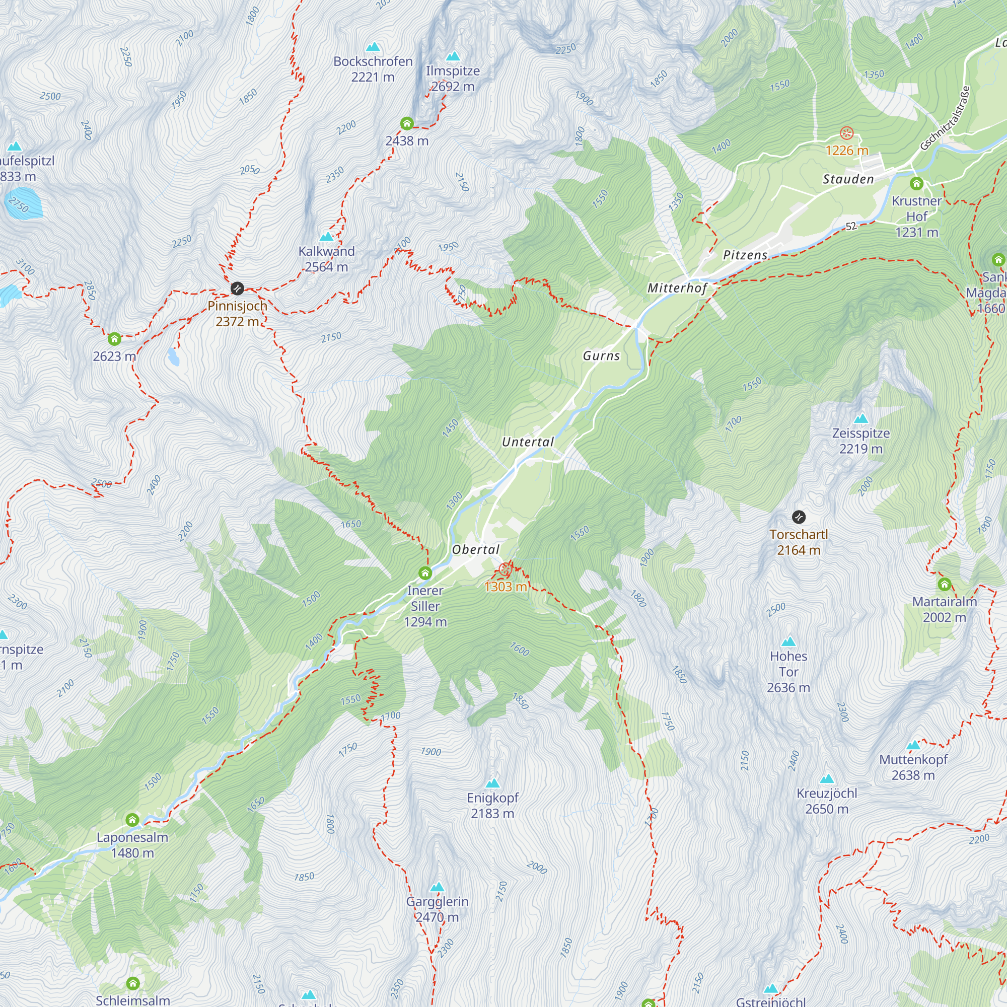 Jogglerhof map