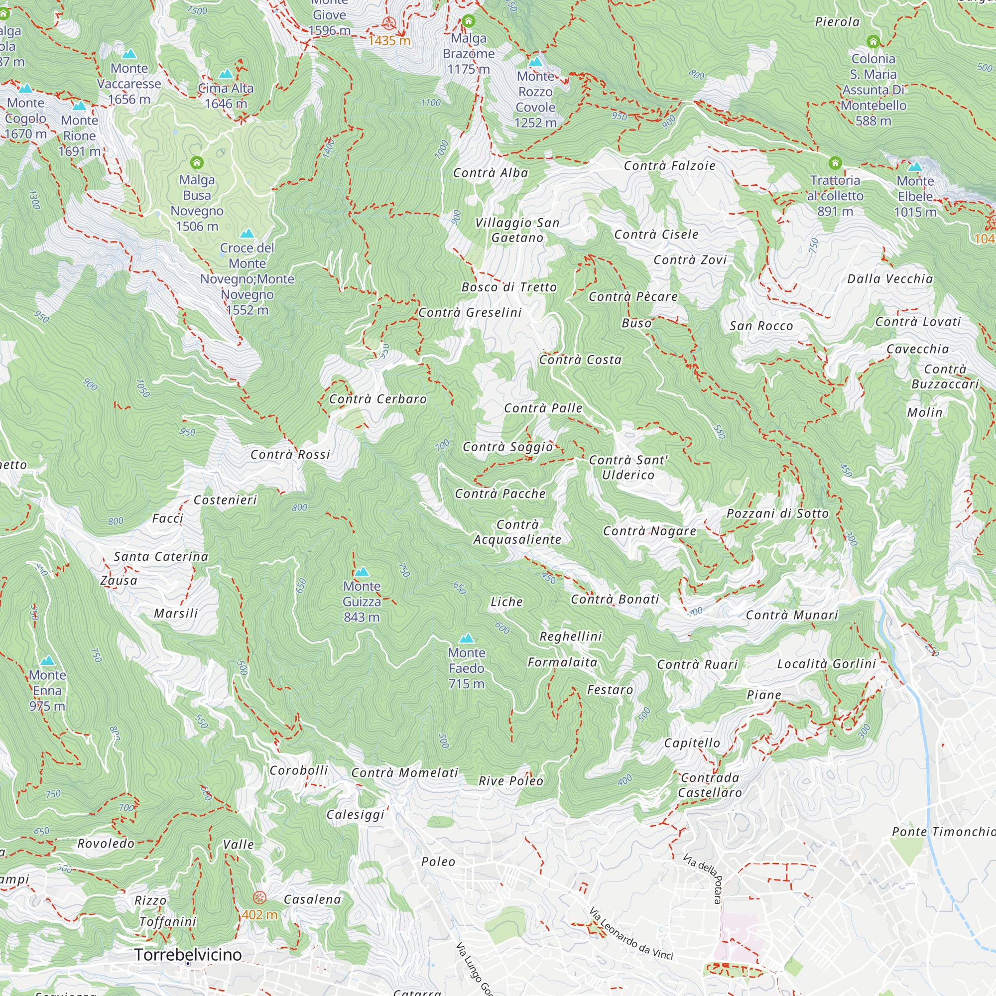 Spinechile Resort map