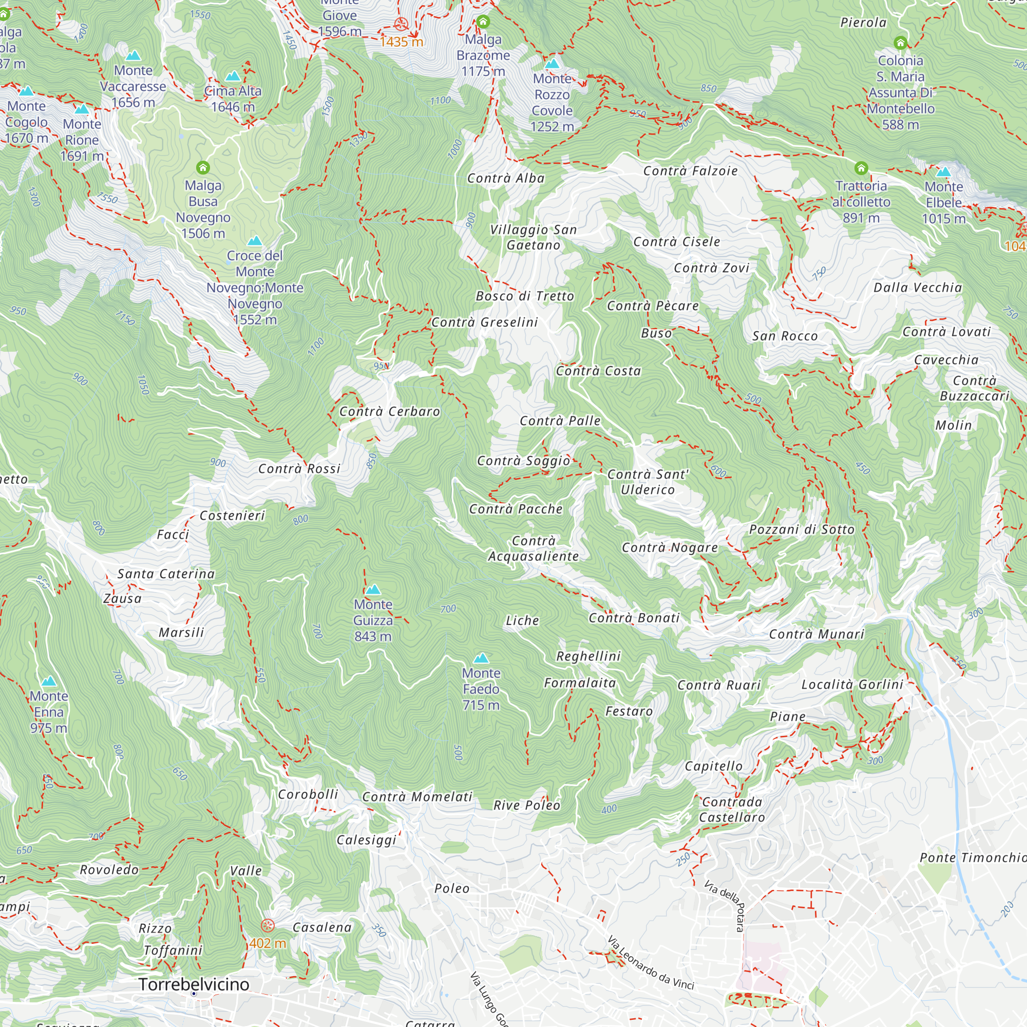 Spinechile Resort map