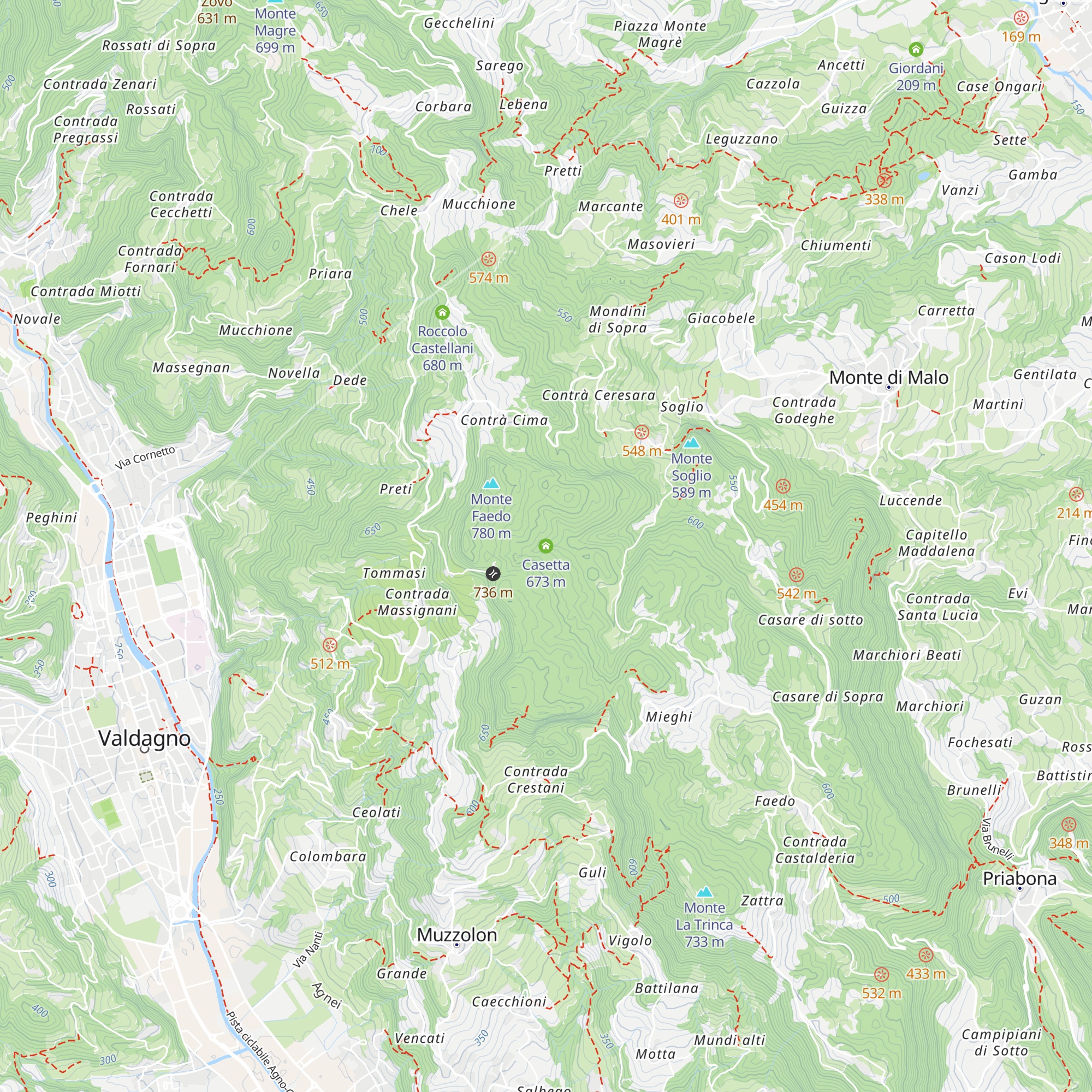 Casetta map