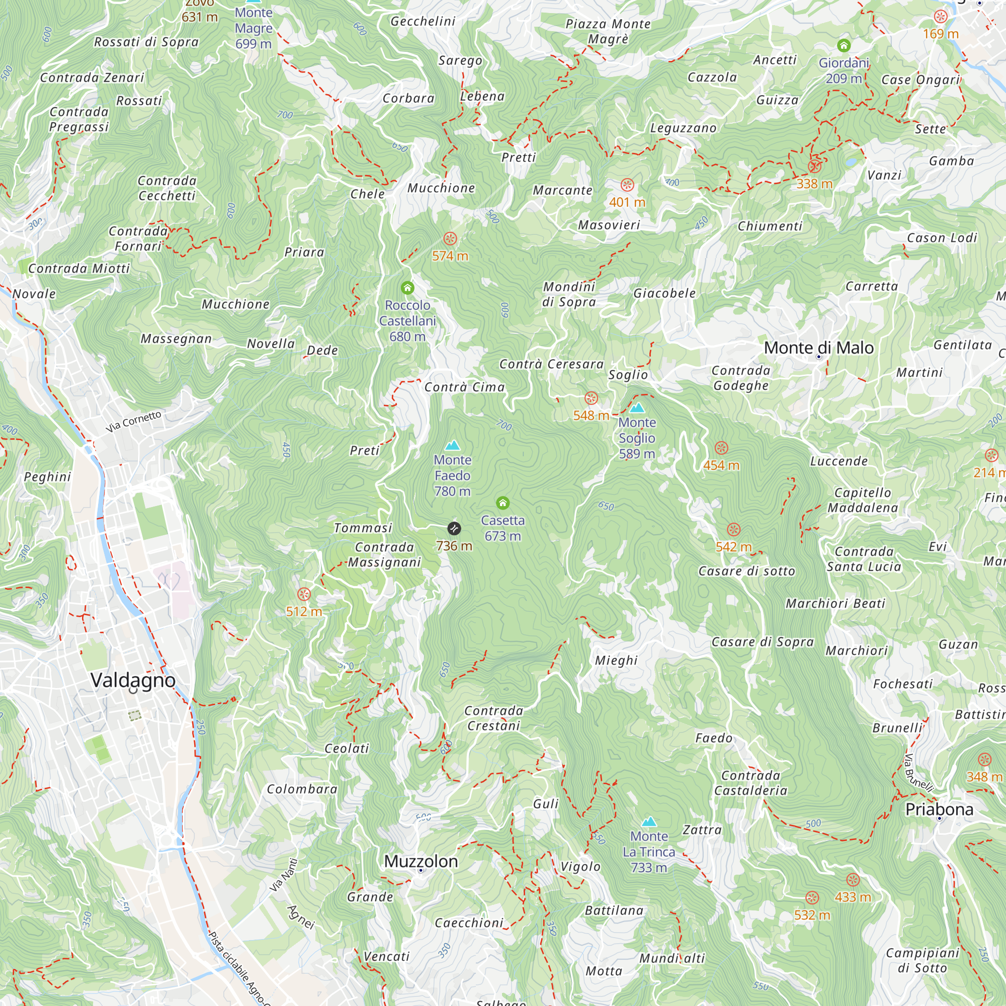 Casetta map