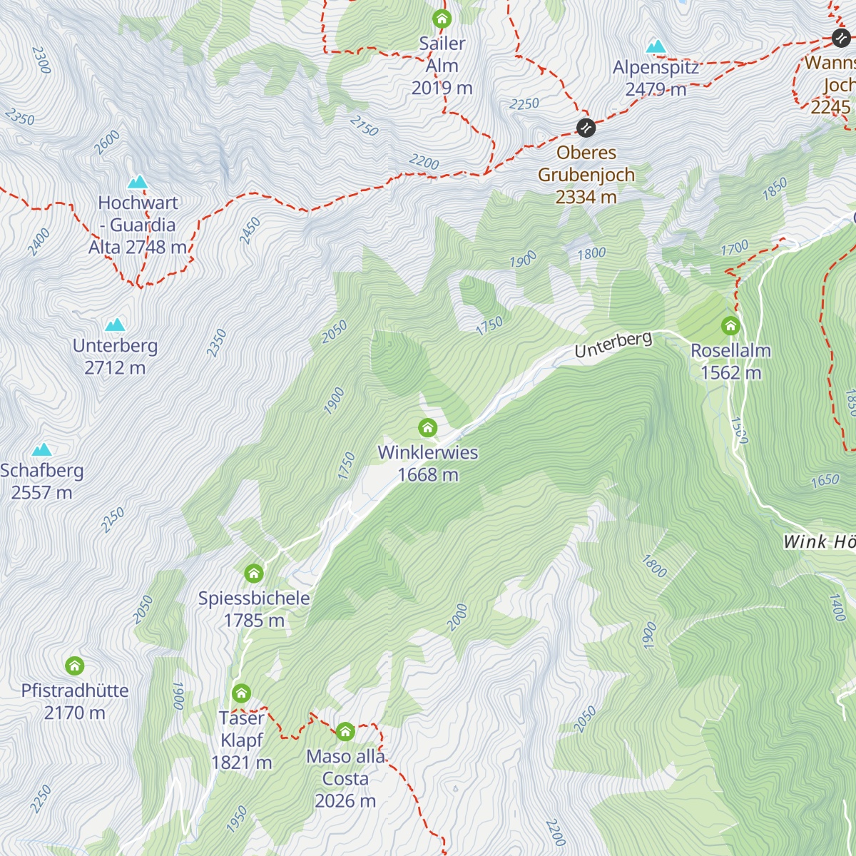 Winklerwies map