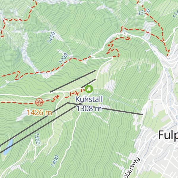 Map of Kuhstall