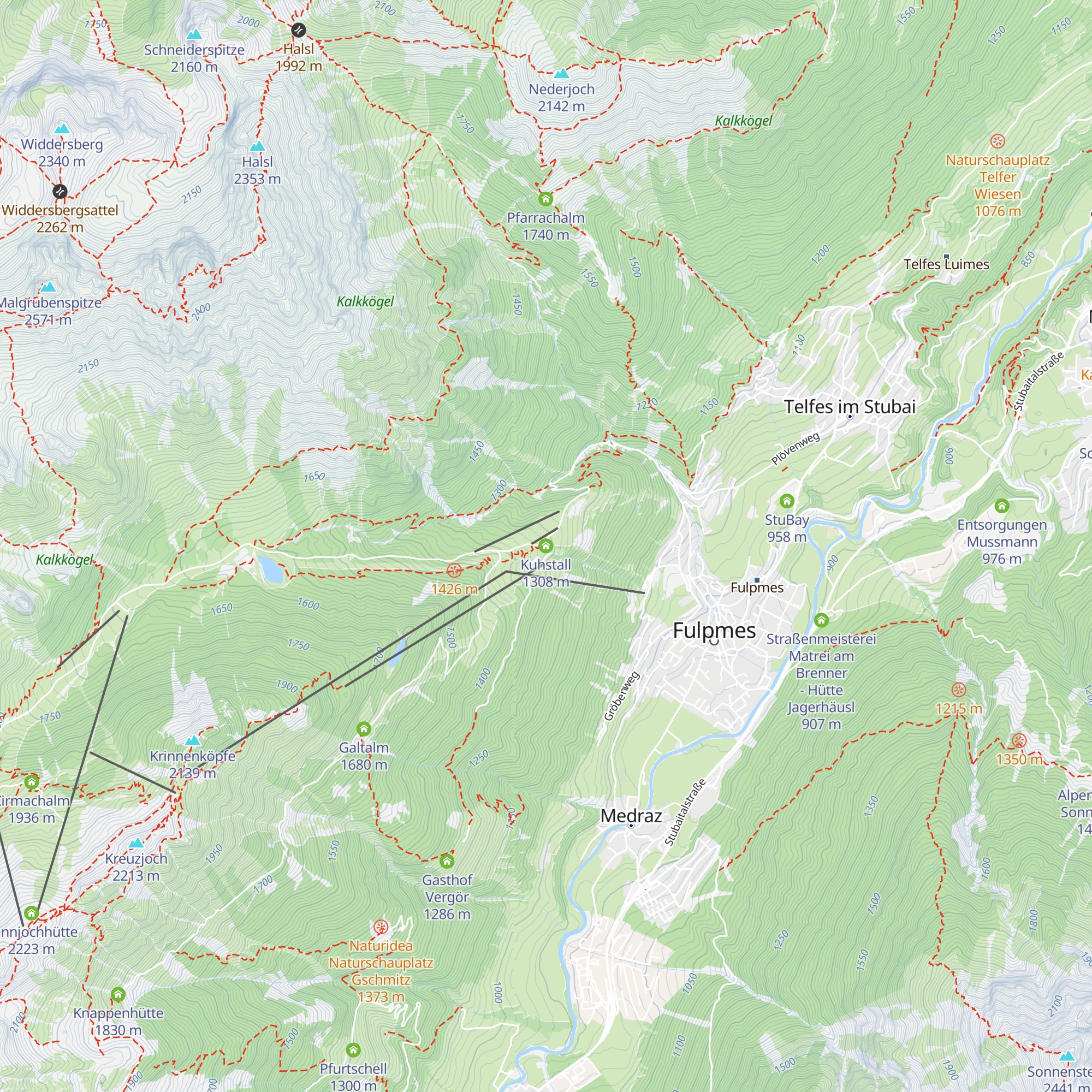 Kuhstall map