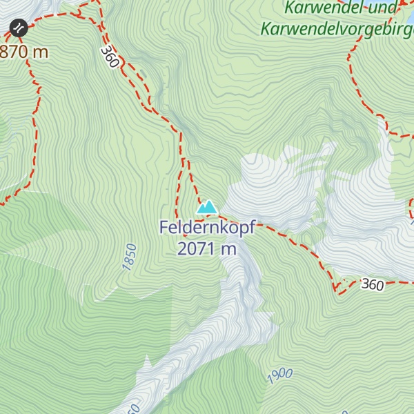 Map of Feldernkopf