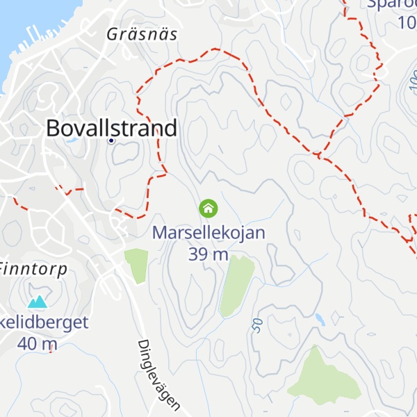 Map of Marsellekojan