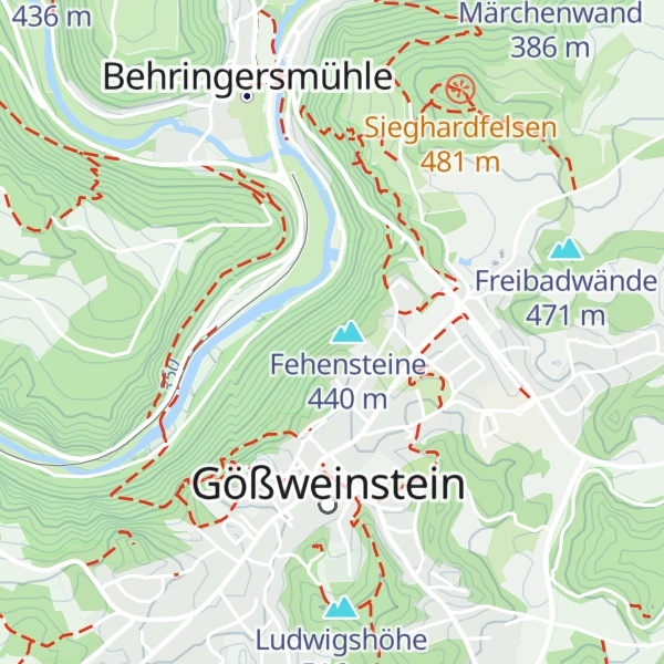 Map of Eibenwände