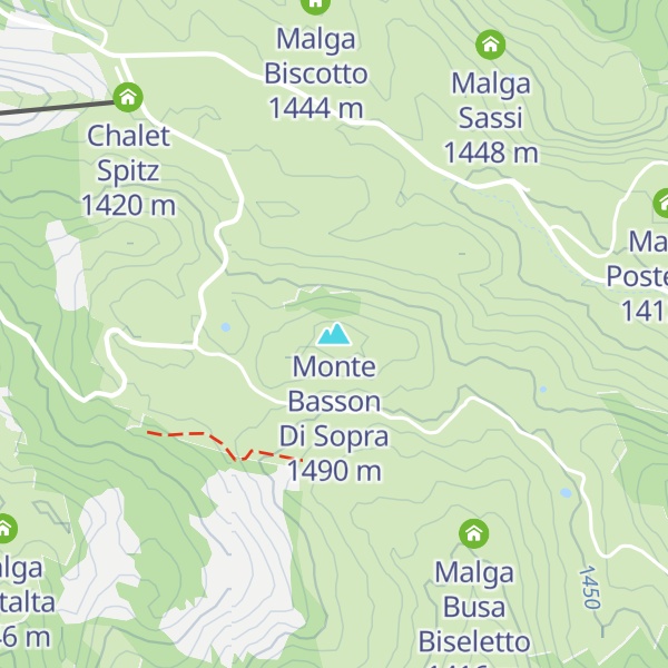 Map of Monte Basson Di Sopra