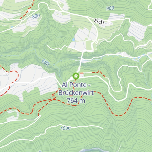 Map of Al Ponte - Brückenwirt