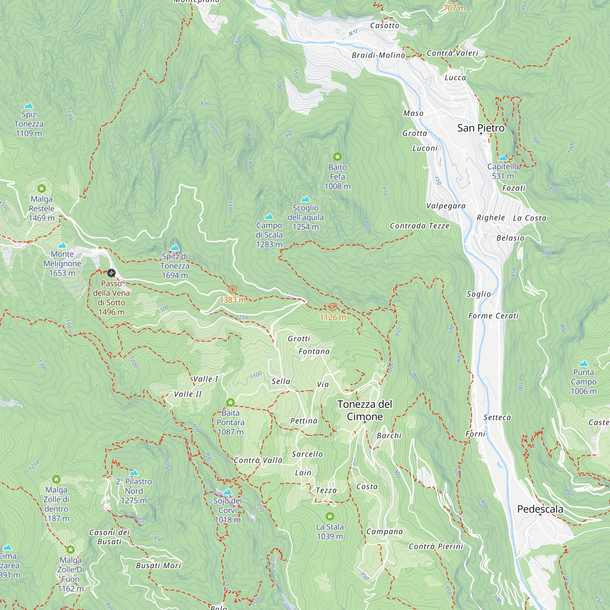 Albergo Ristorante Chiosco Alpino map