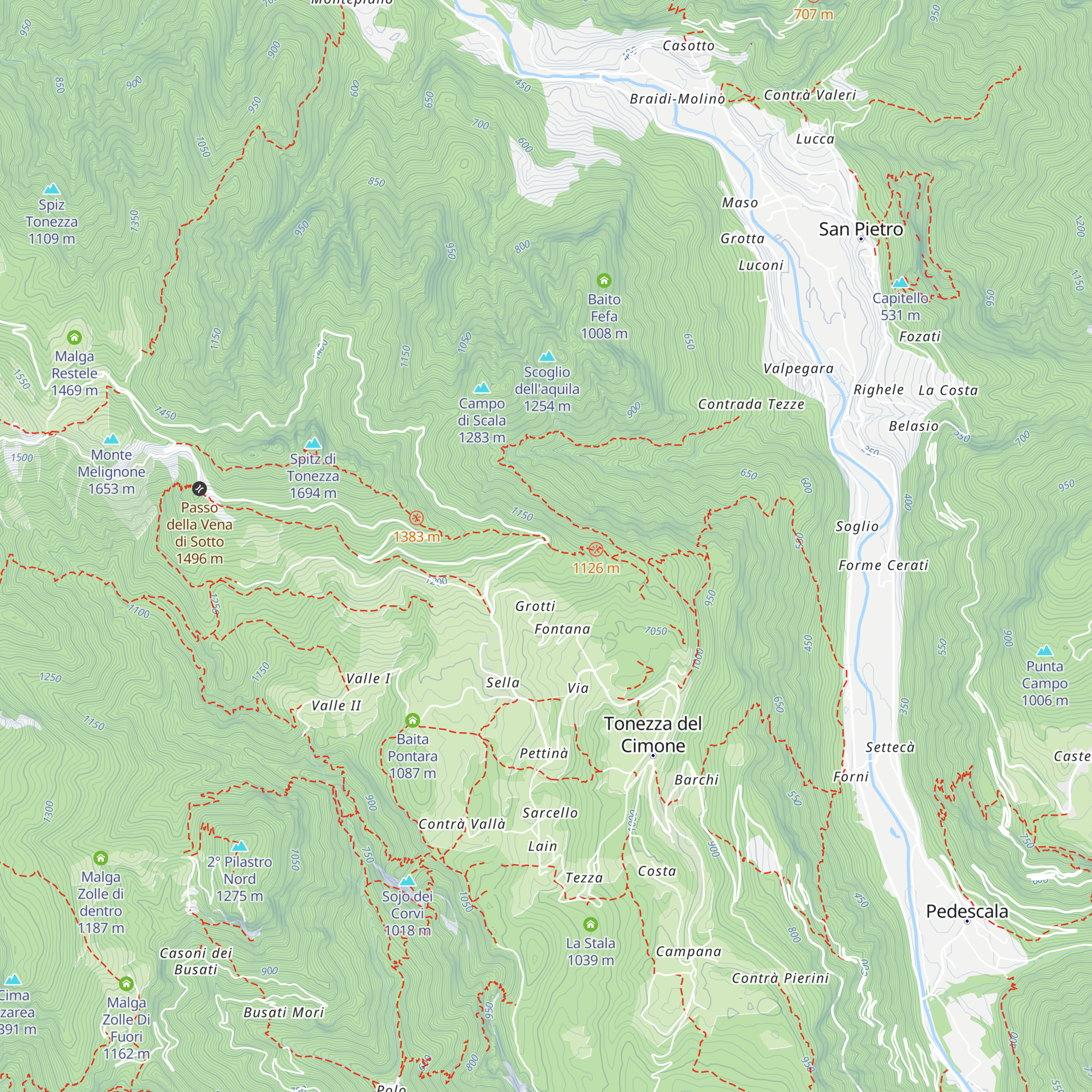 Albergo Ristorante Chiosco Alpino map