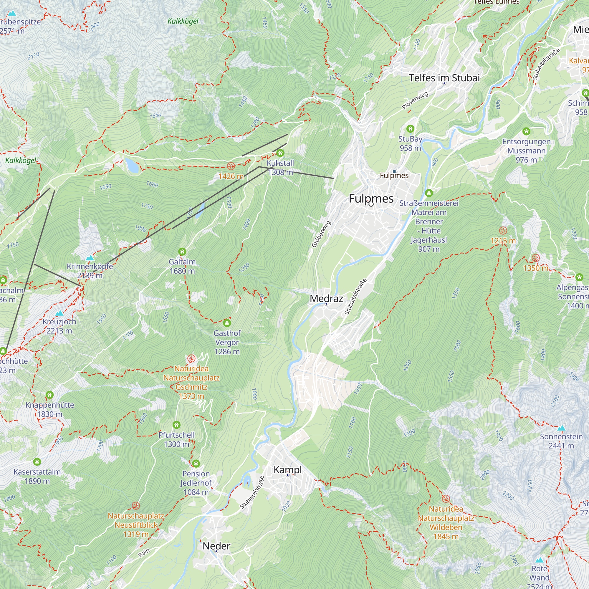 Gröbenhof map