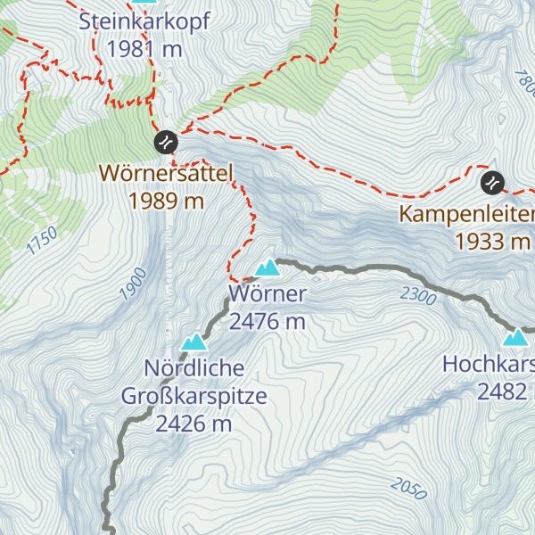 Map of Wörner