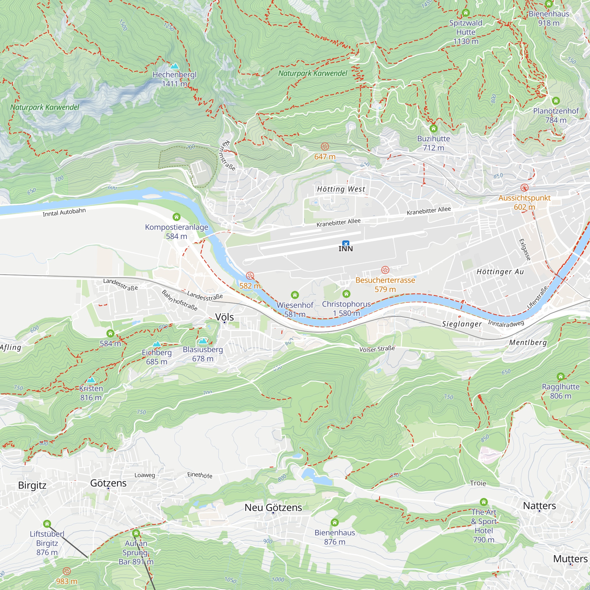 Wiesenhof map