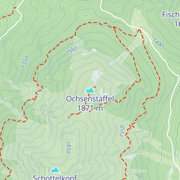 Map of Ochsenstaffel