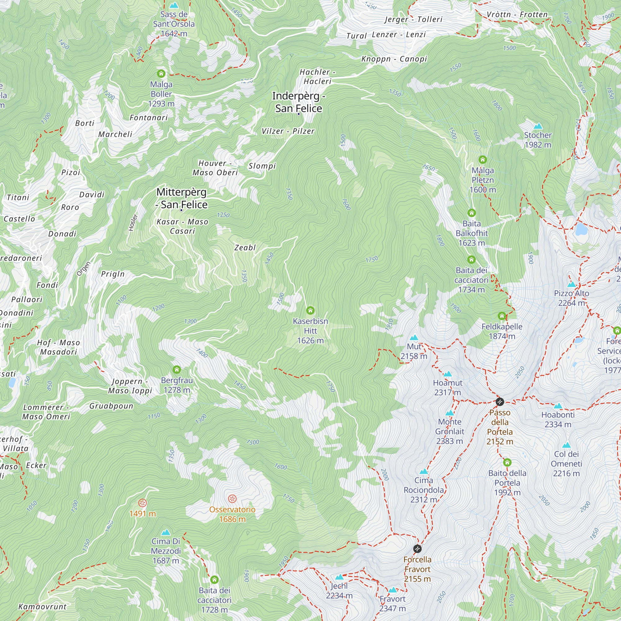 Kaserbisn Hitt map