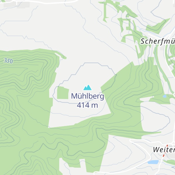 Map of Mühlberg