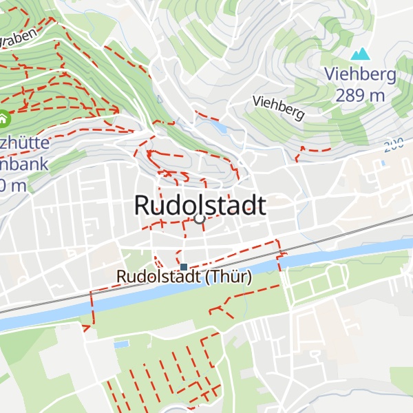 Map of Tourist-Information Rudolstadt