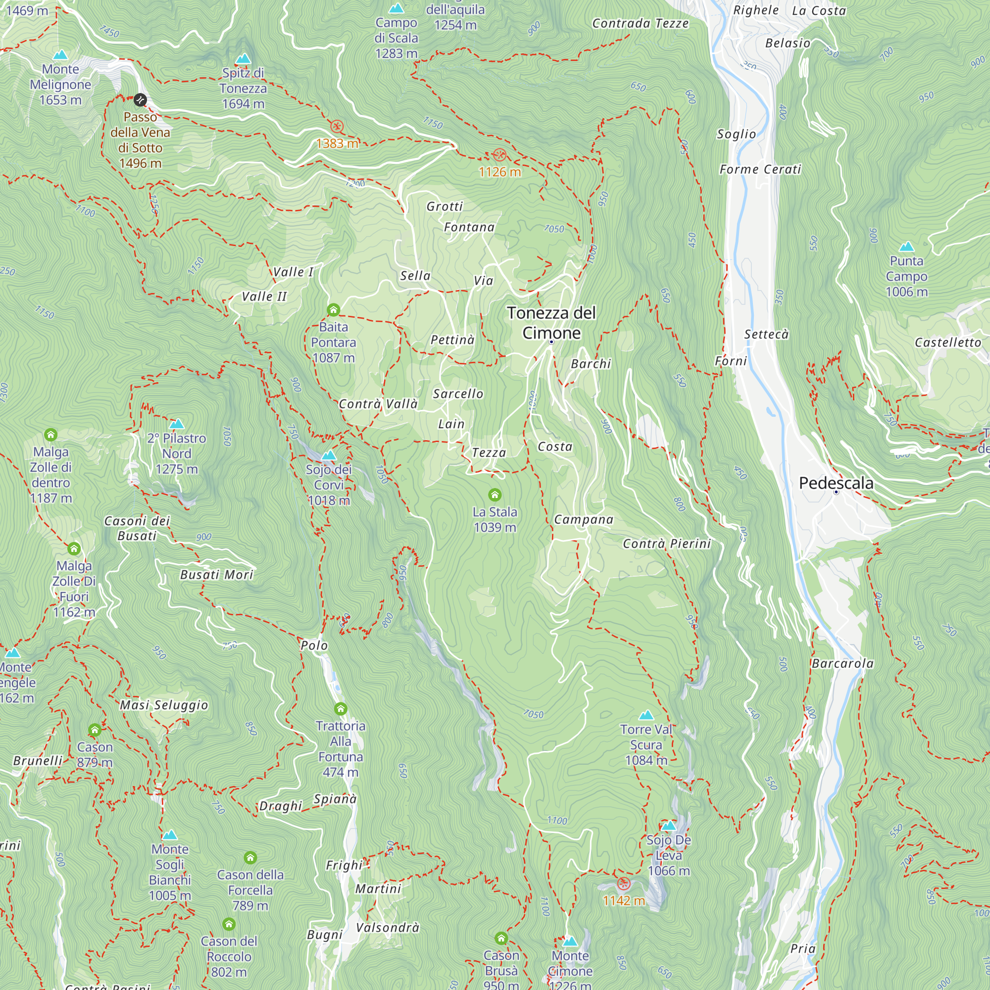 La Stala map