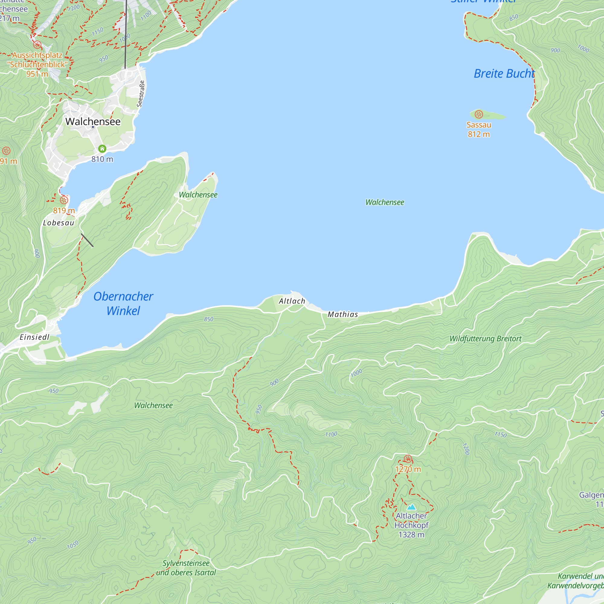 Biergartl map