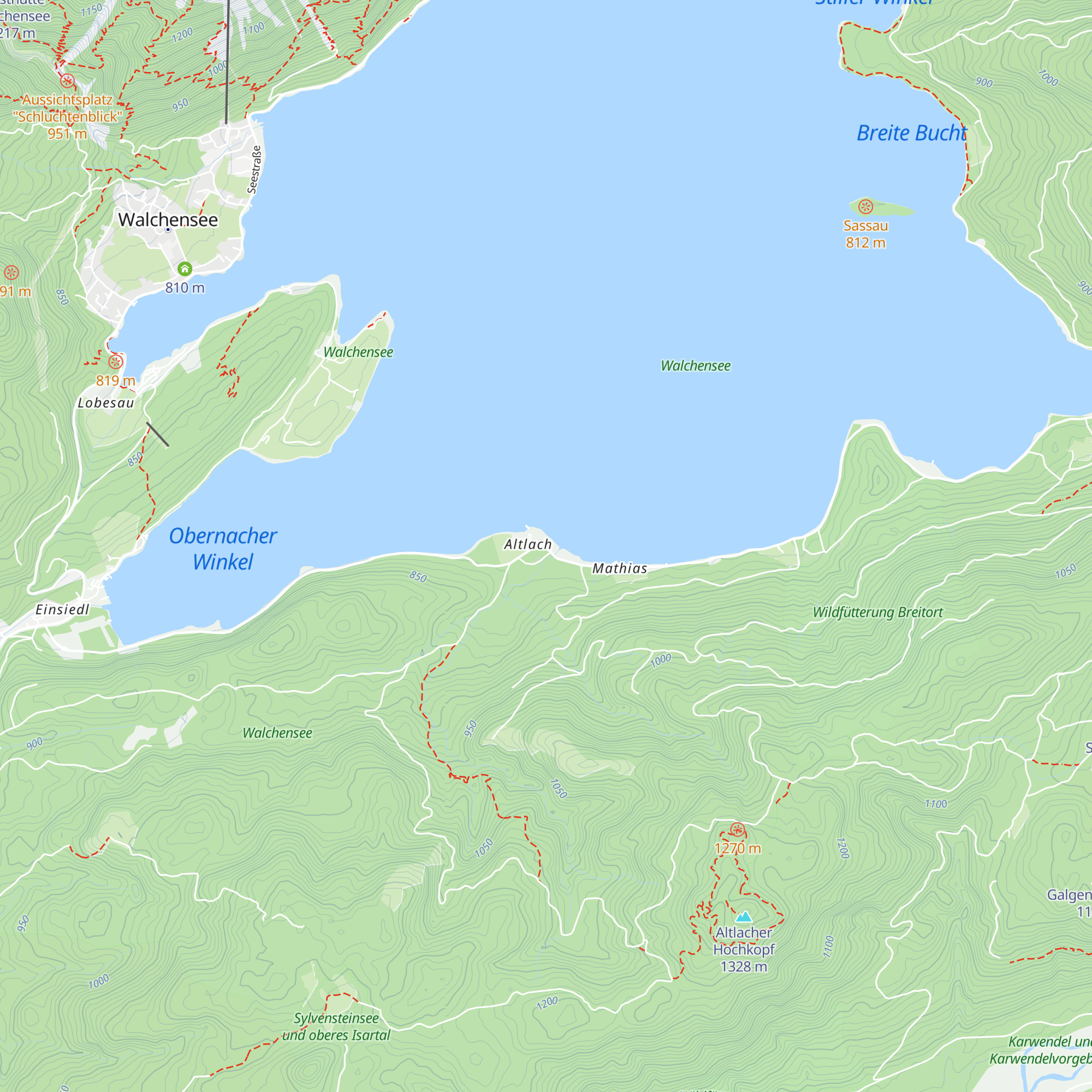 Biergartl map
