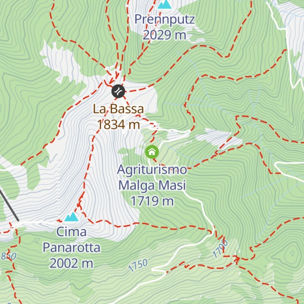 Map of Agriturismo Malga Masi