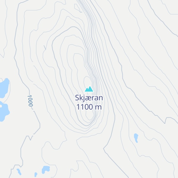 Map of Skjæran