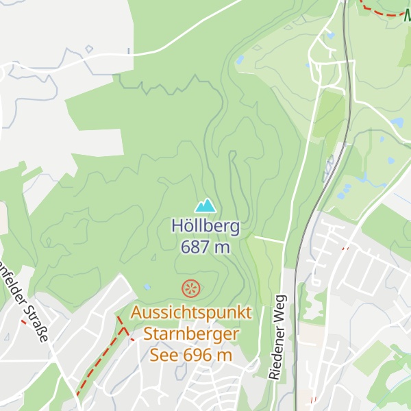 Map of Höllberg