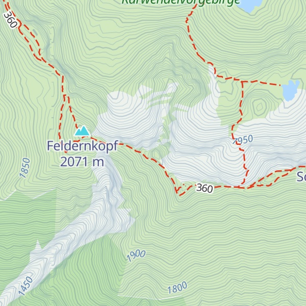 Map of Soiernschneid