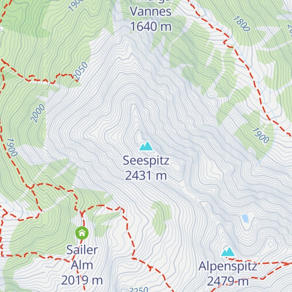 Map of Seespitz