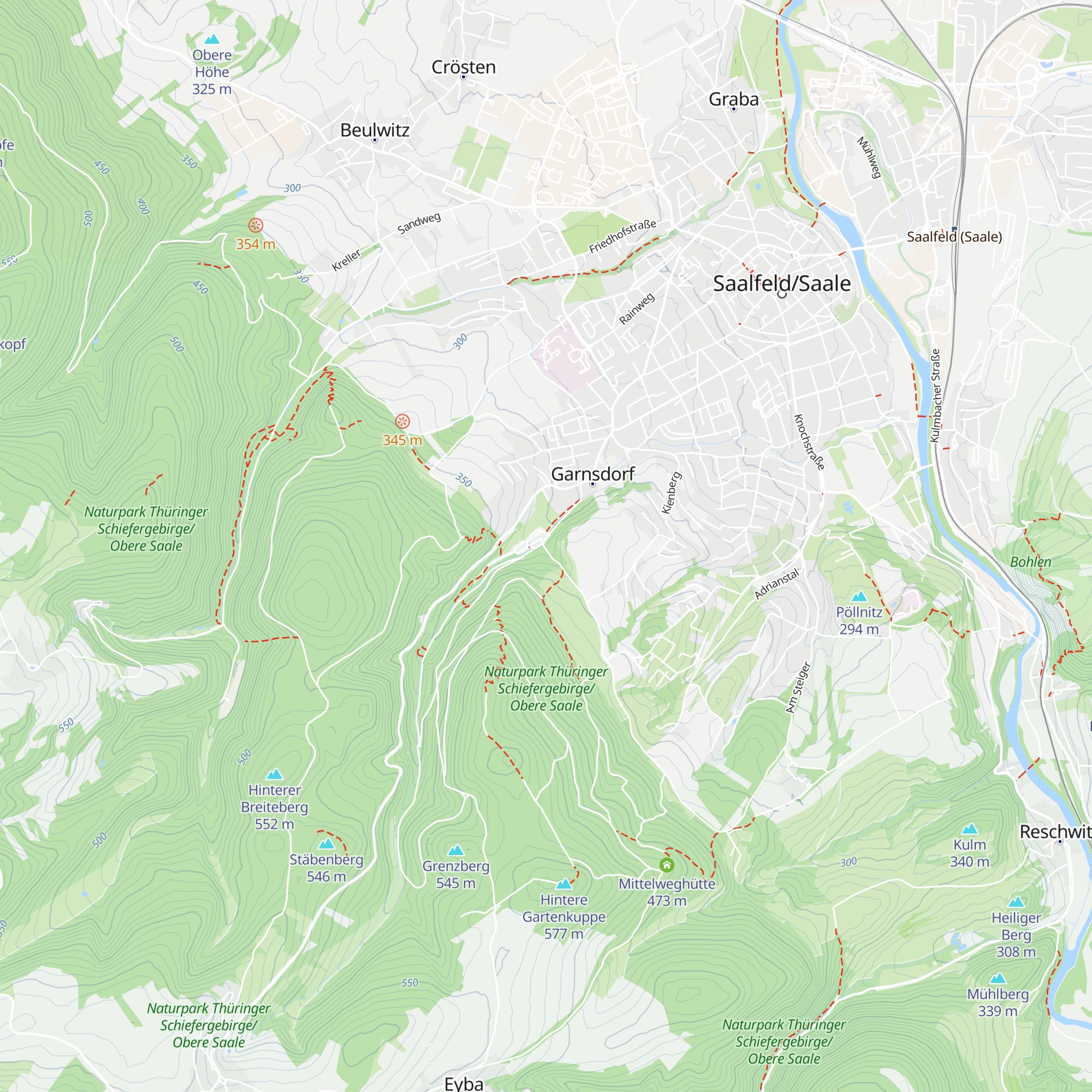 Info Region map