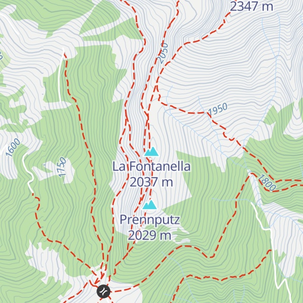 Map of La Fontanella