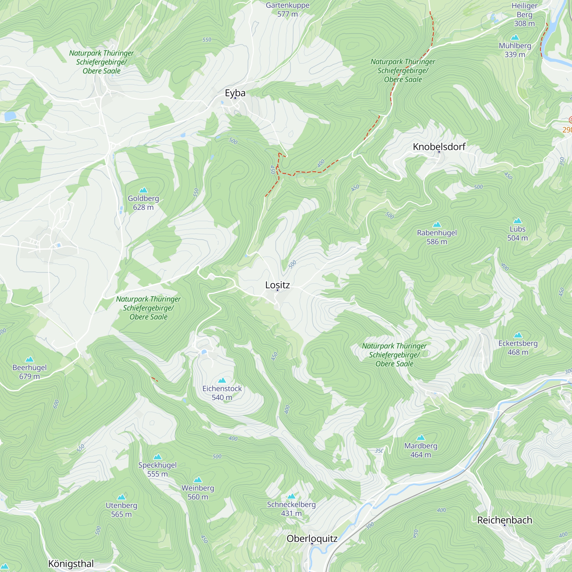 Sumsel-Hütte map