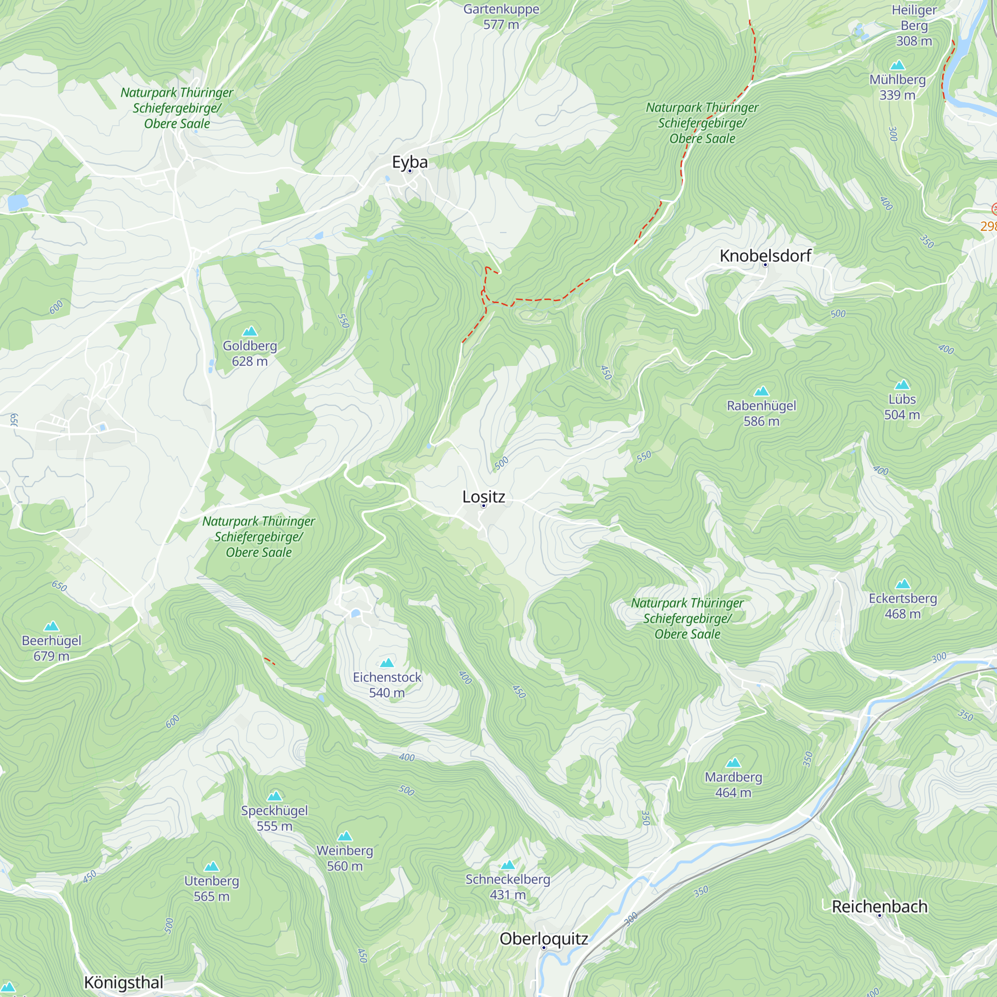 Sumsel-Hütte map