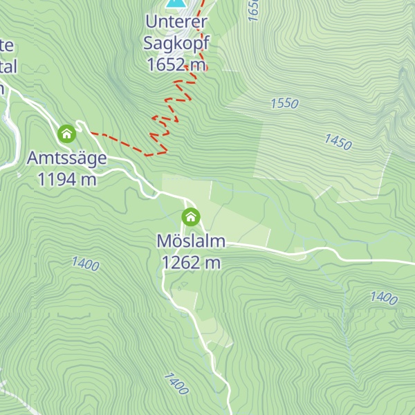 Map of Möslalmkapelle
