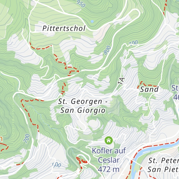 Map of Bachmann