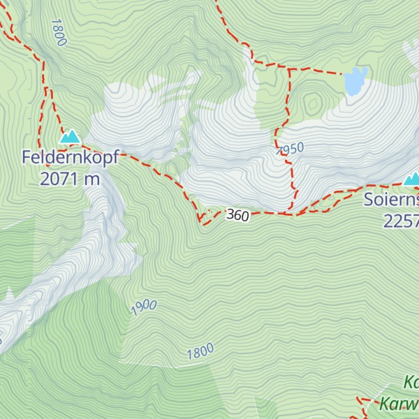 Map of Reißende Lahnspitz