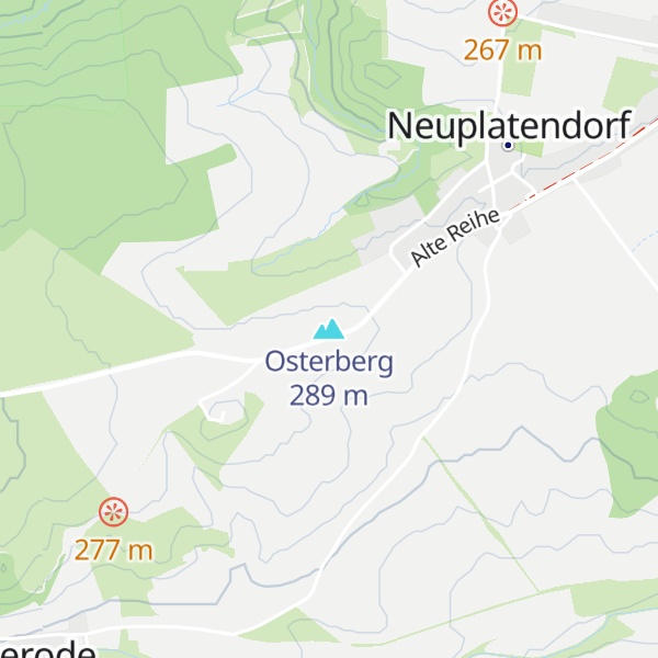 Map of Osterberg