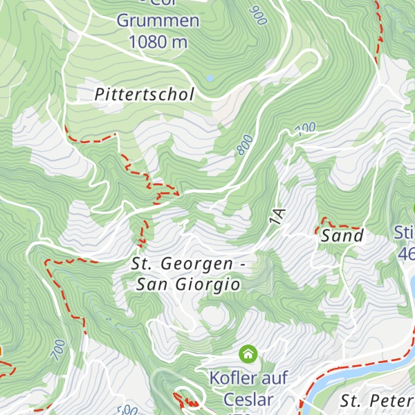 Map of Unterwaldner