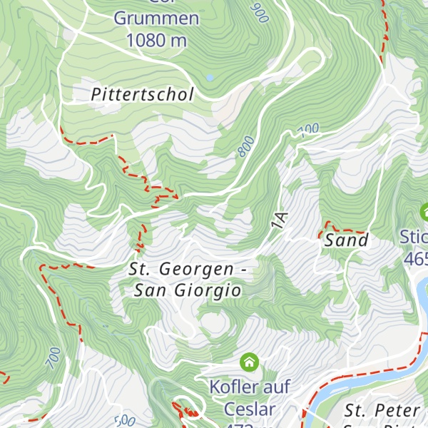 Map of Geiger