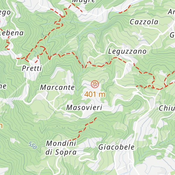 Map of Villa Cartago