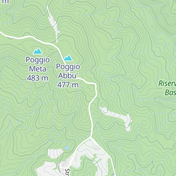 Map of Poggio del Crocino