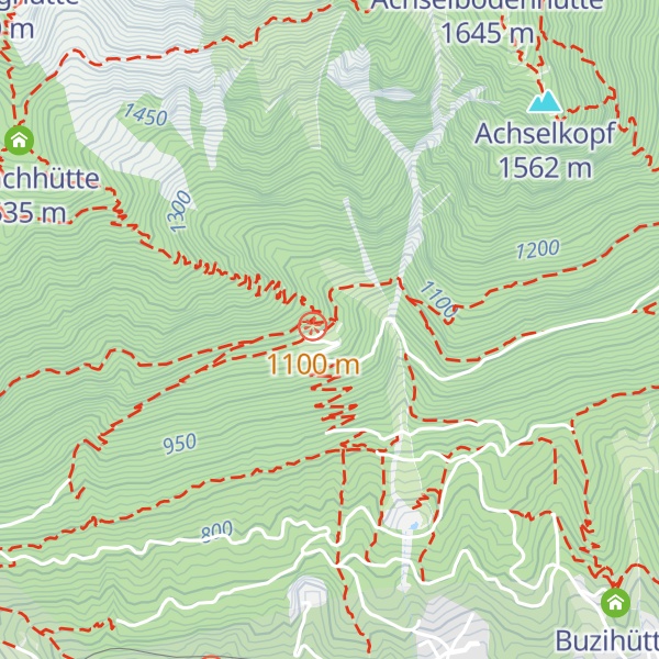 Map of Alpengasthof Rauschbrunnen