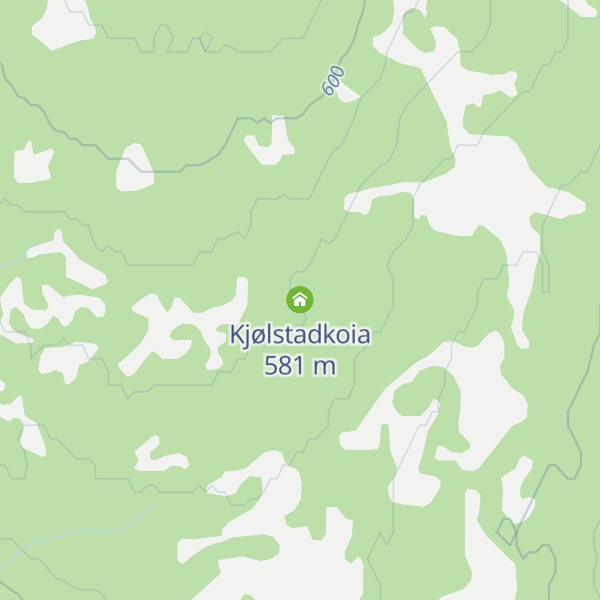 Map of Kjølstadkoia