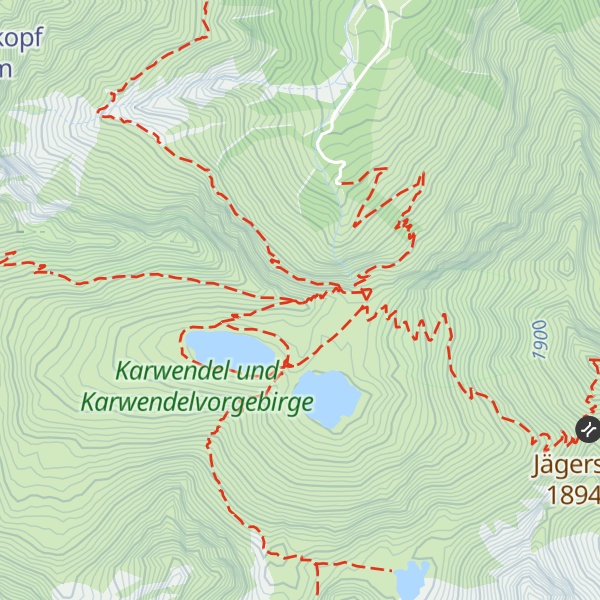 Map of Soiernhaus