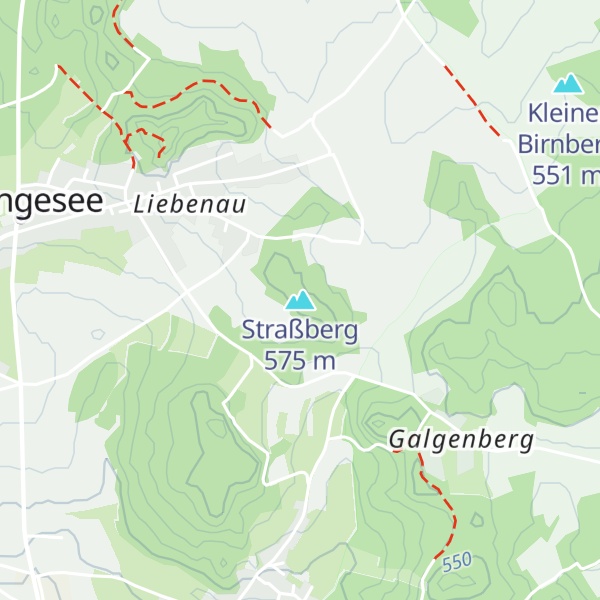 Map of Straßberg