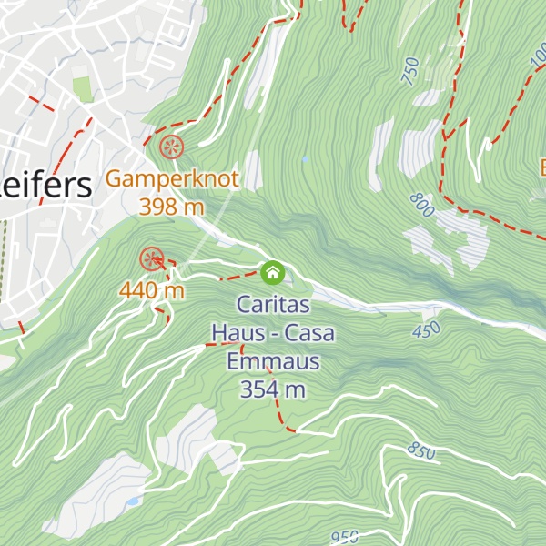 Map of Caritas Haus - Casa Emmaus