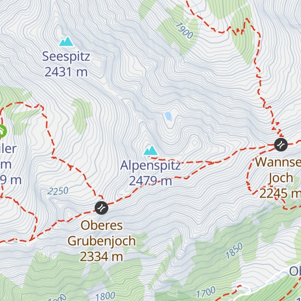 Map of Alpenspitz