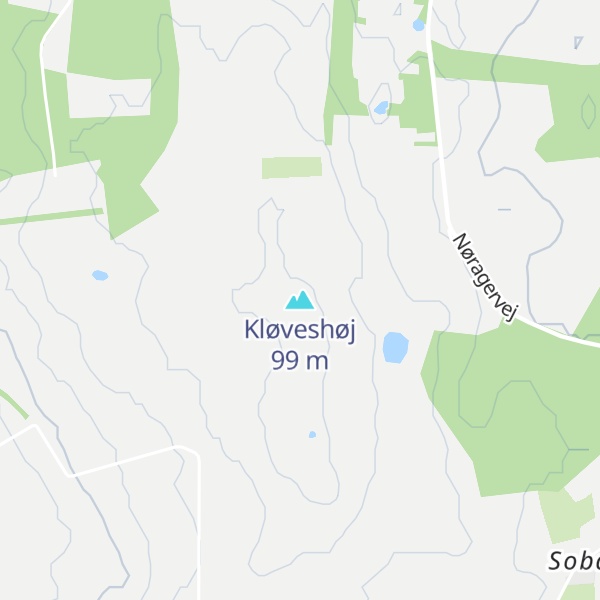 Map of Kløveshøj