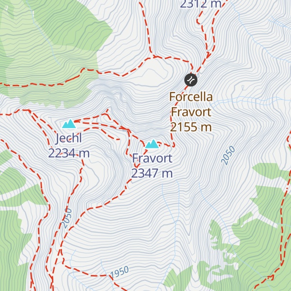 Map of Bivacco dell'Amicizia